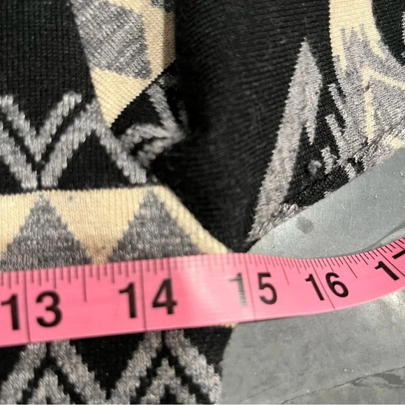 Vintage Denim & Supply Aztec Knit Dress Made in USA Small - Picture 3 of 6